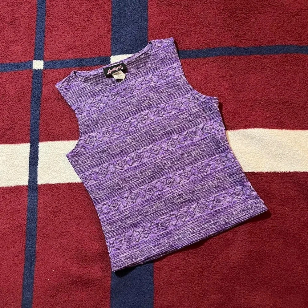 Spoiled Girl semi-cropped tank top
Kids S small